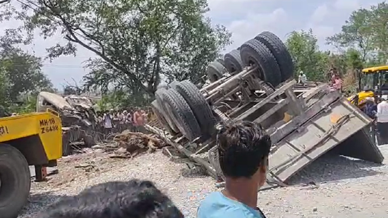 Dhule accident, dhule news, Latest marathi news, Accident, Maharashtra News