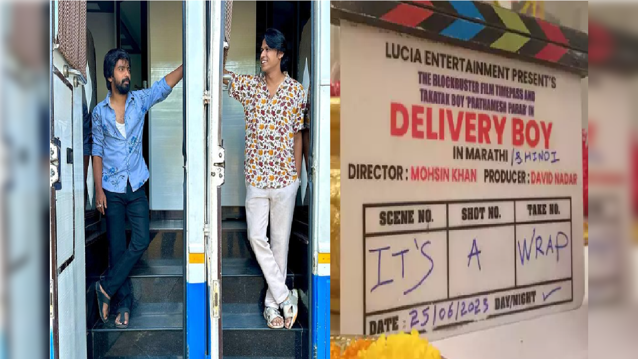 Prathamesh Parab, Prithvik Pratap wraps up the movie  'Delivery Boys'