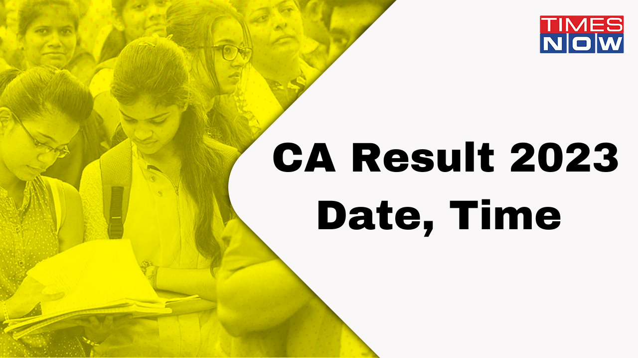 CA Result 2023 May: ICAI CA Inter, Final Results Today on icai.nic.in, Know How to Check