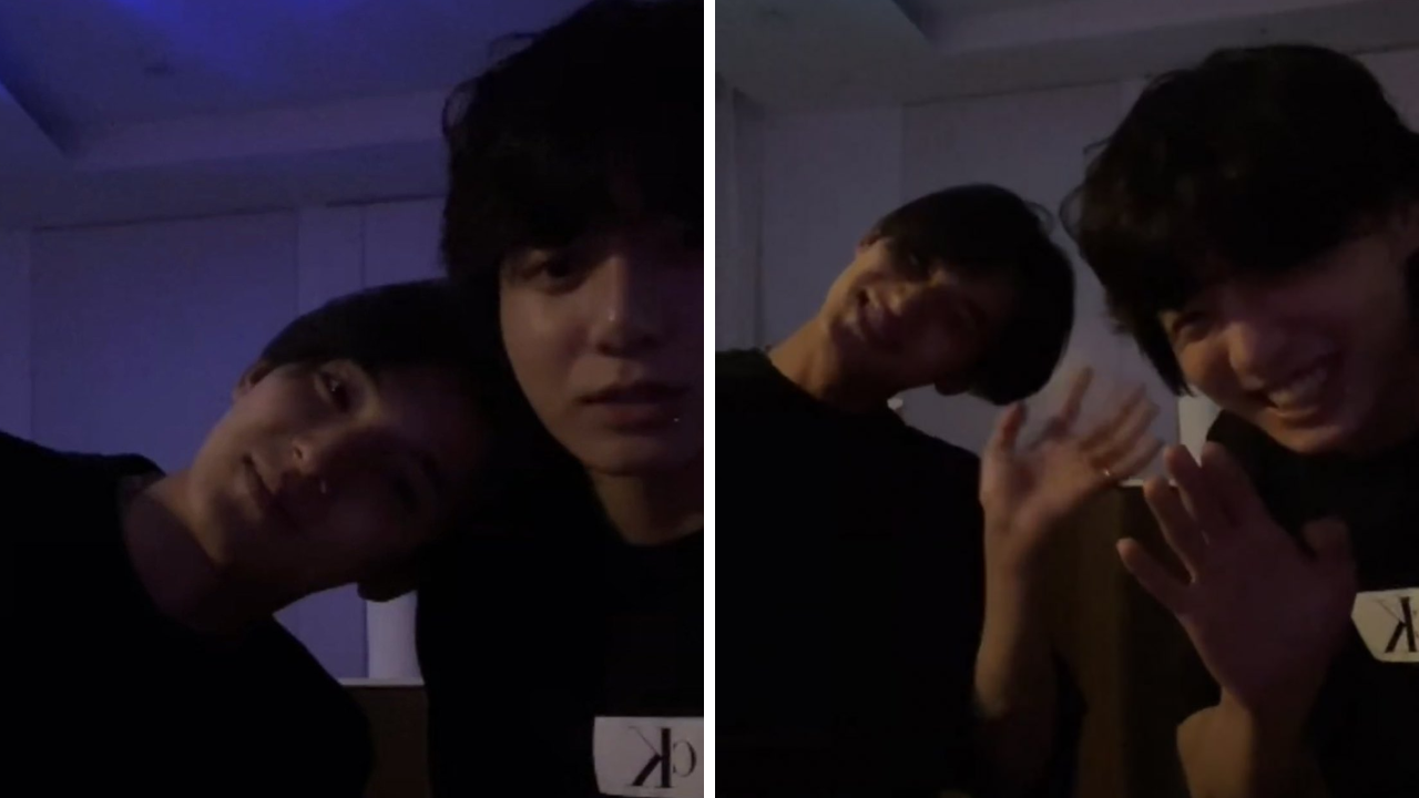 ​BTS' Jungkook and SEVENTEEN's Mingyu reunite for a live broadcast