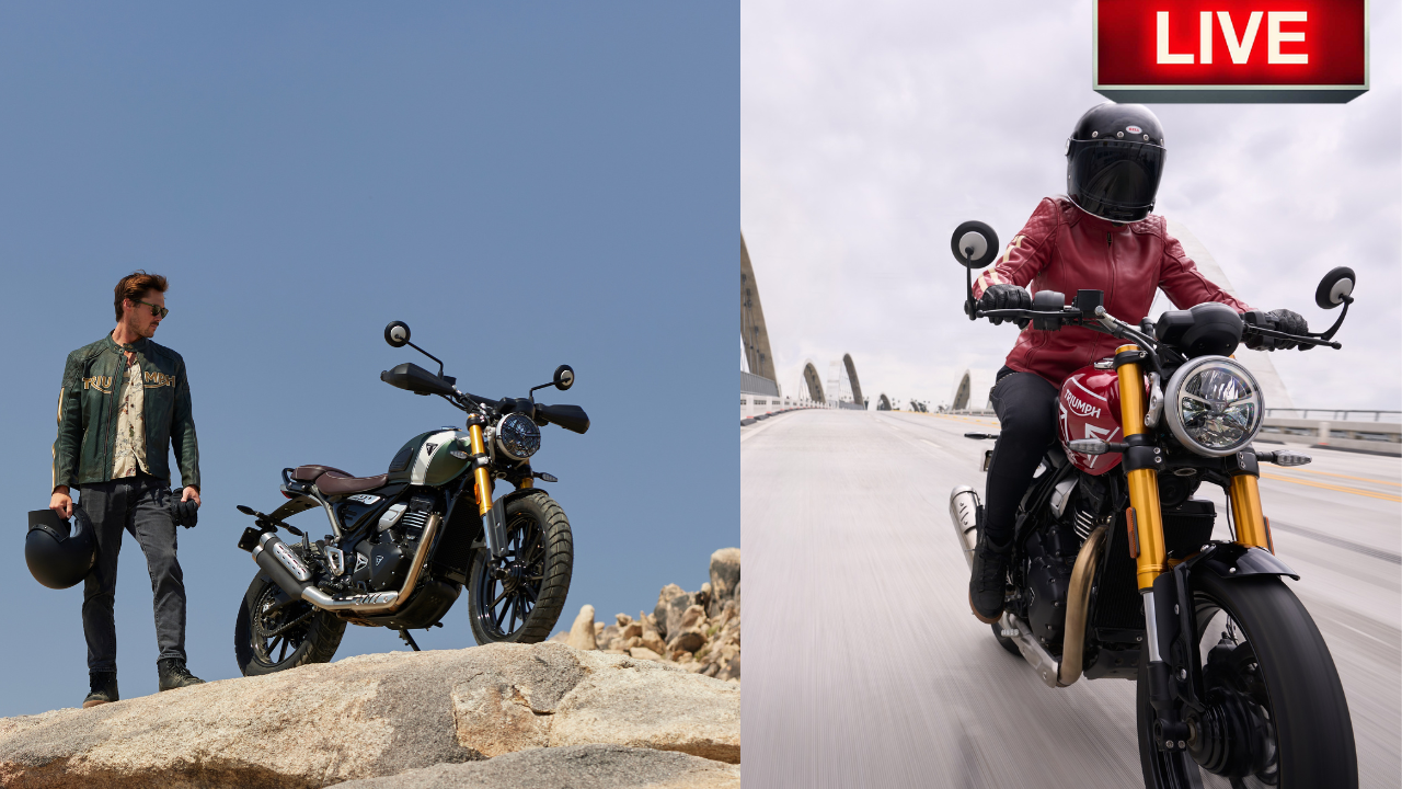 Bajaj-Made Triumph Scrambler 400X and Speed 400 India Launch LIVE and Latest Coverage