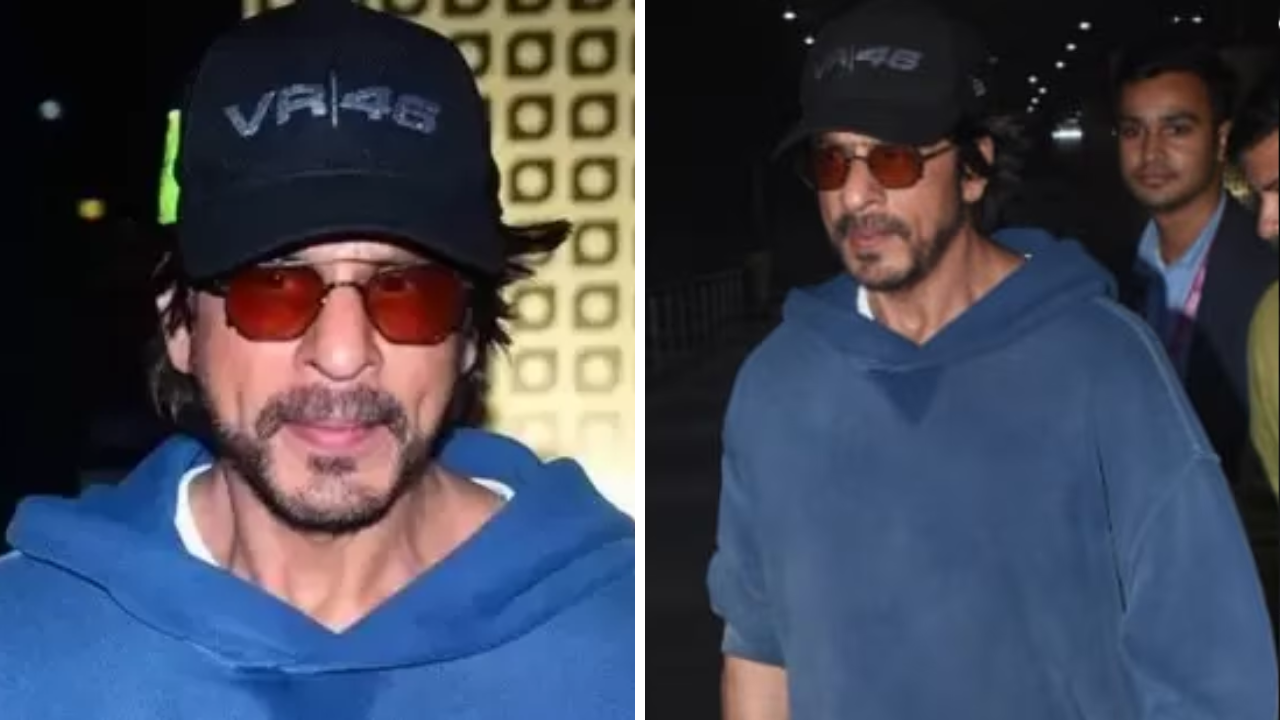 ​​​Shah Rukh Khan spotted at airport amid injury reports