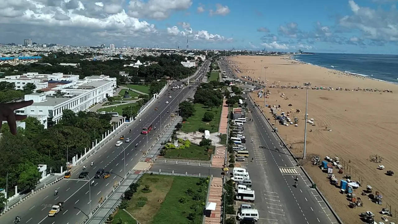 Marina Beach | Photo credit: Wikimedia Commons/Ramkumar Radhakrishnan