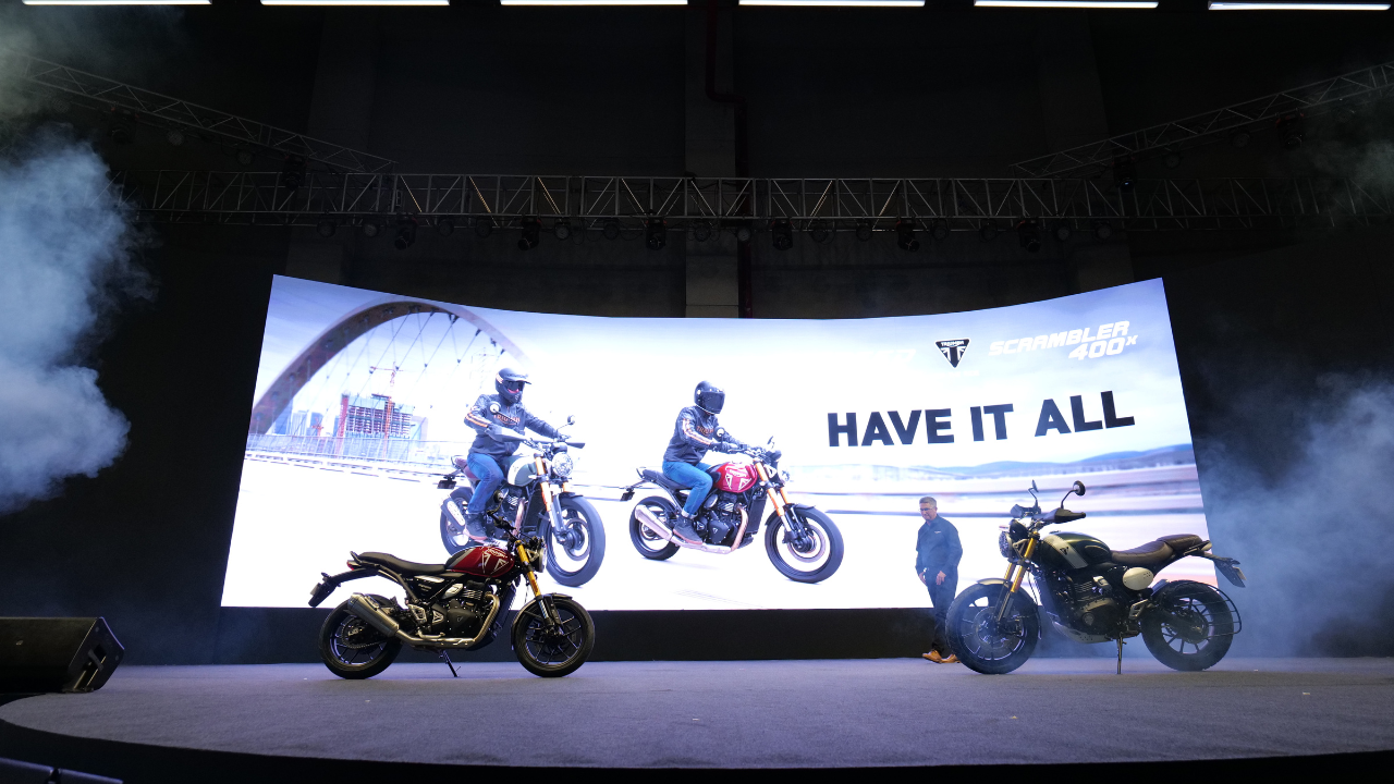 Bajaj-Made Triumph Speed 400 Launched In India At Rs 2.23 lakh, Scrambler 400X Prices To Be Announced Later