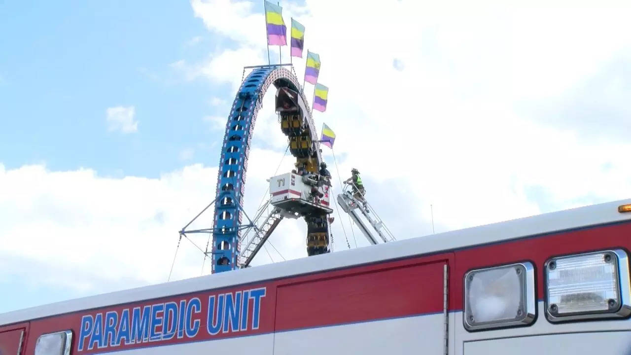 Wisconsin Carnival Roller Coaster Riders Stuck Upside Down For Hours ...