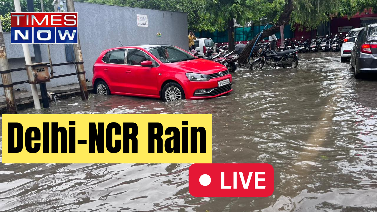 Delhi Rains 3 Feared Trapped As Building Collapses in Delhis Ambedkar Nagar Waterlogging Leads To Traffic Snarls in Noida Ghaziabad