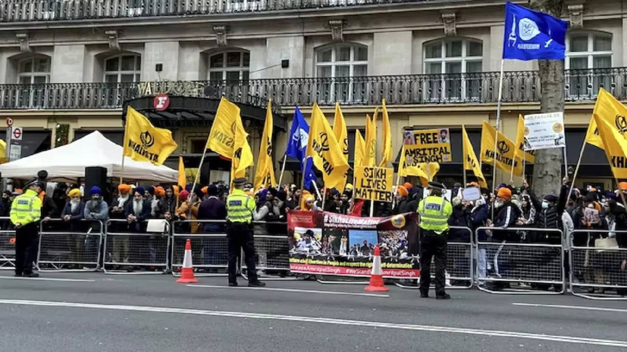 ​Khalistani protest