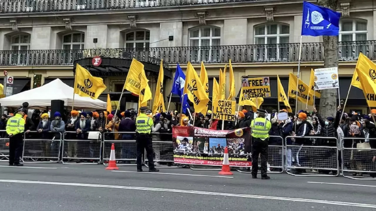 ​Khalistani protest