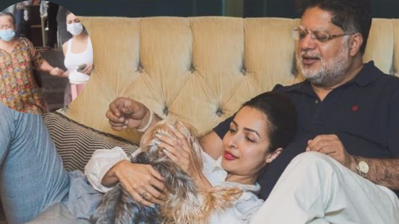 Malaika Arora's Father Anil Arora Admitted In Hospital. Actress Spotted Visiting Him With Her Mom