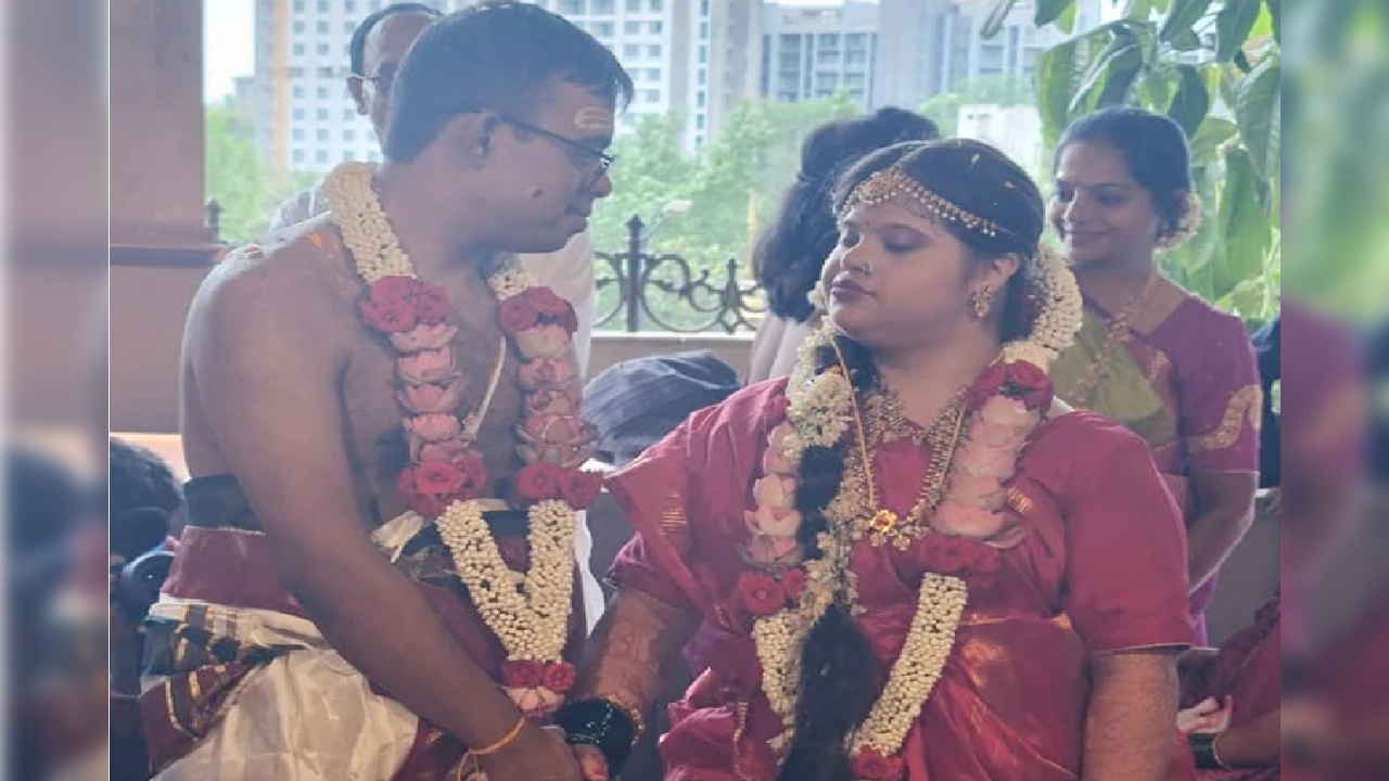 Down Syndrome couple's Monsoon Wedding