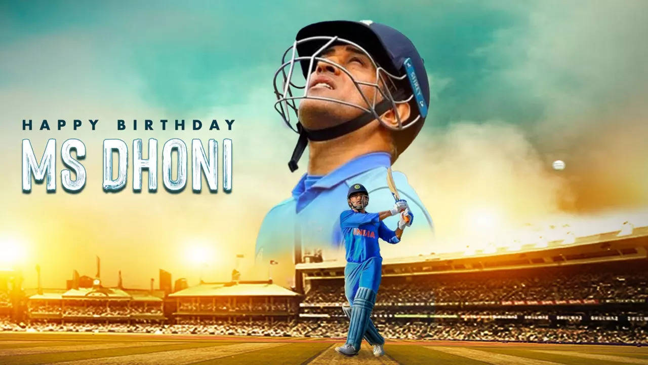 Happy Birthday MS Dhoni.