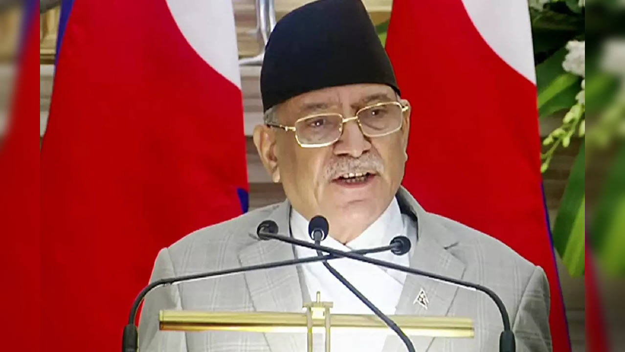 Nepal Prime Minister Pushpa Kamal Dahal Prachanda