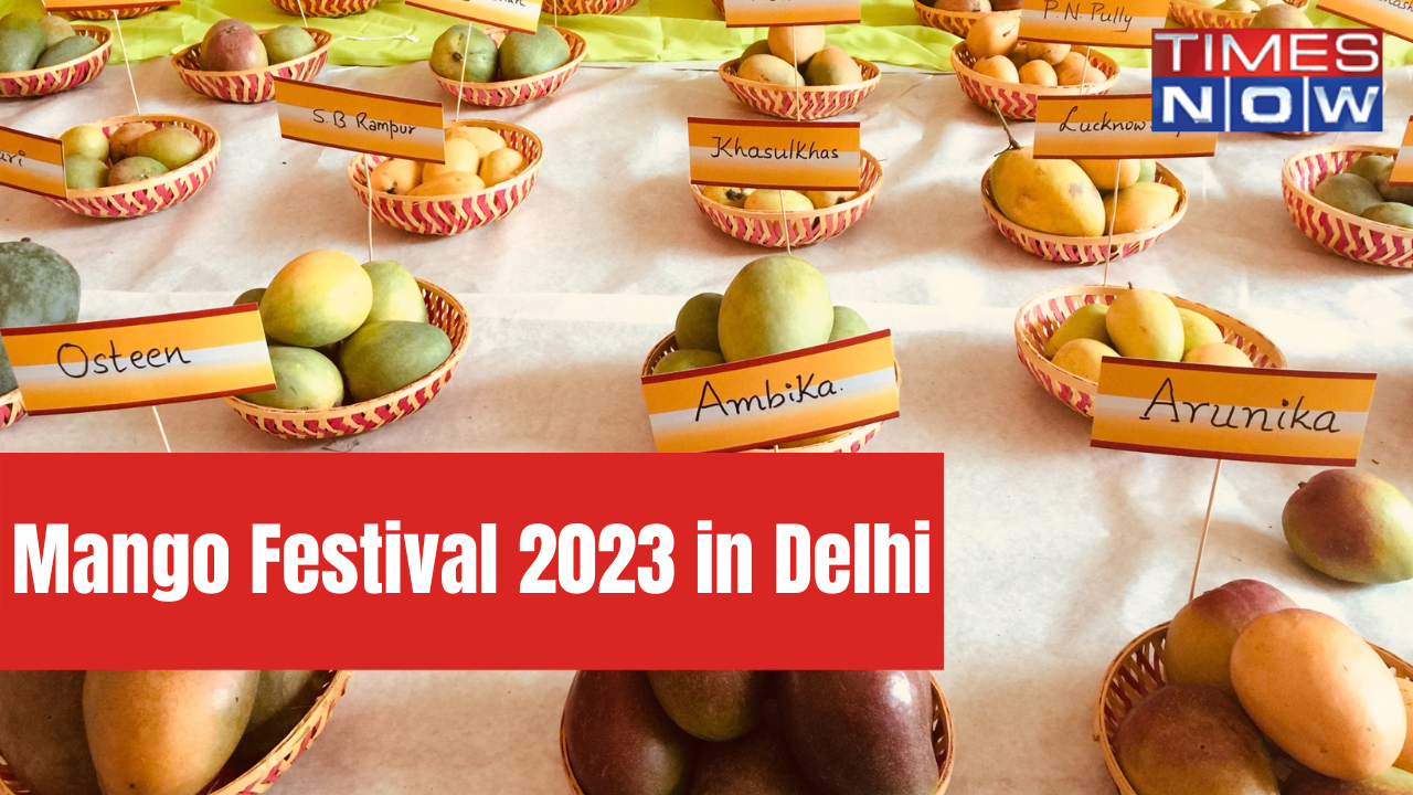 Delhi Mango Festival 2023 Over 400 of Mango Varieties On Display