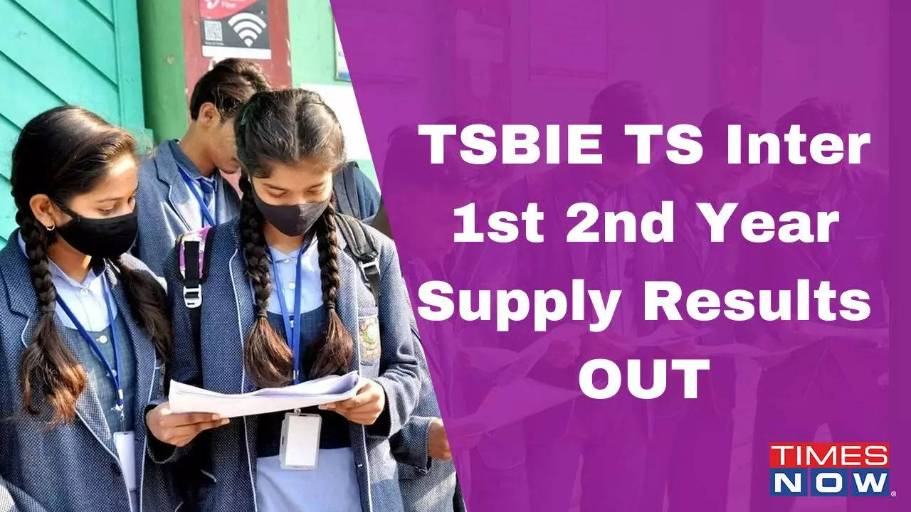 tsbie.cgg.gov.in 2023 Supplementary Results Link Active, Download TSBIE TS Inter 1st 2nd Year Supply Results