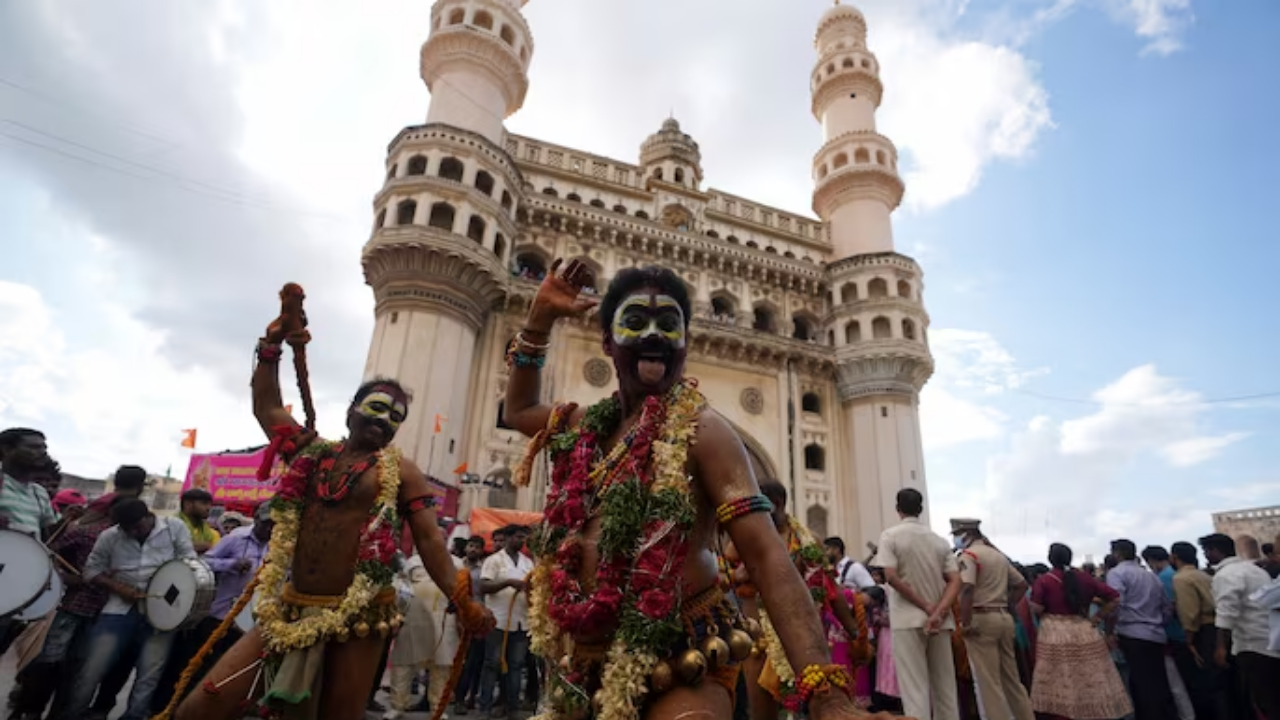 File Pic of Bonalu Festival in Hyderabad.