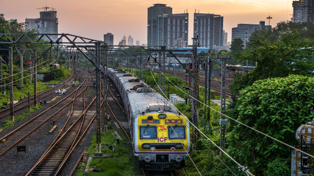 Mumbai Local Train.