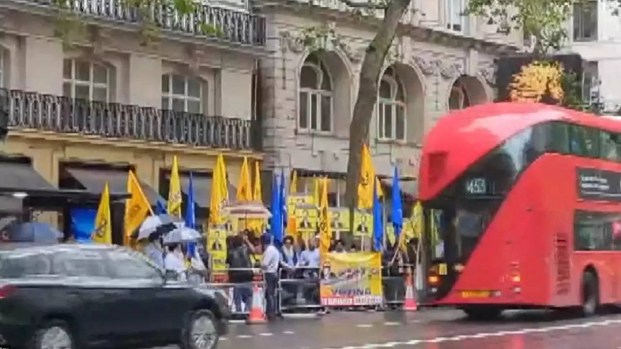 UK Khalistan protest