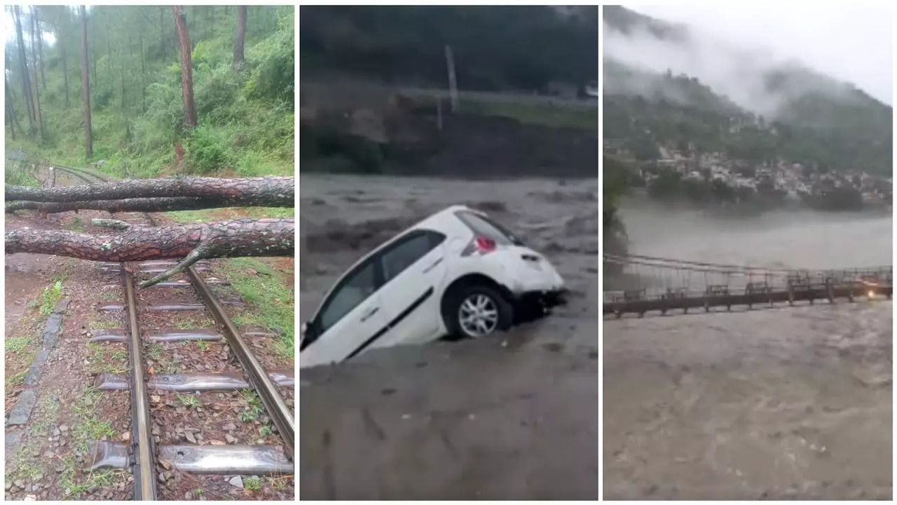 Heavy rainfall throws life out of gear in Himachal Pradesh, Jammu and Kashmir