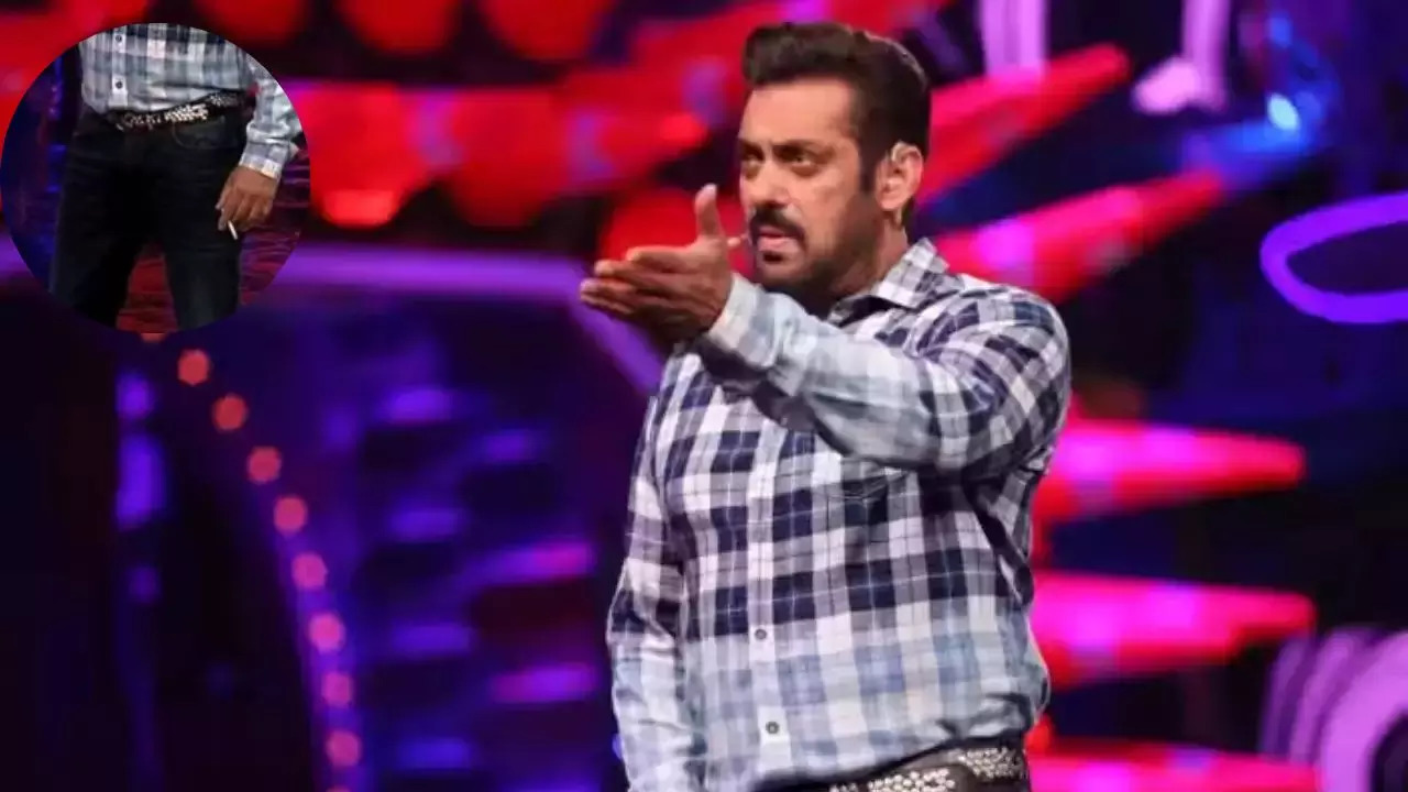 Salman Khan's Pic Holding Cigarette On Bigg Boss OTT 2 Stage Goes Viral, Netizens Go 'Such A Hypocrite'