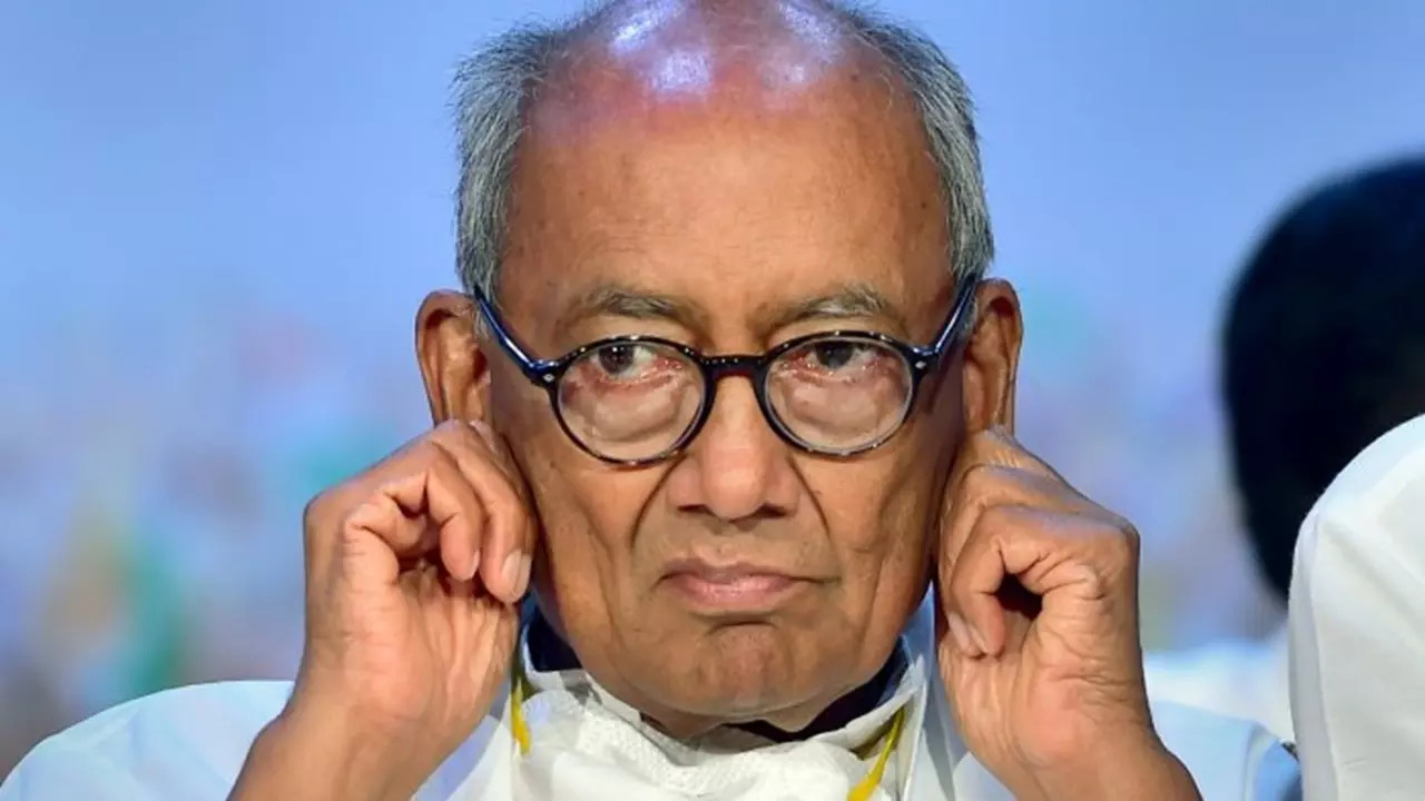 Indore police have registered a case against Congress veteran Digvijaya Singh