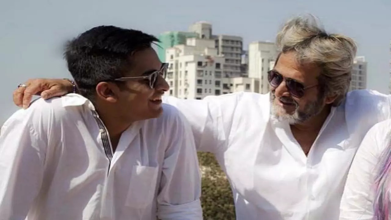 Mahesh Manjrekar and Satya Manjrekar