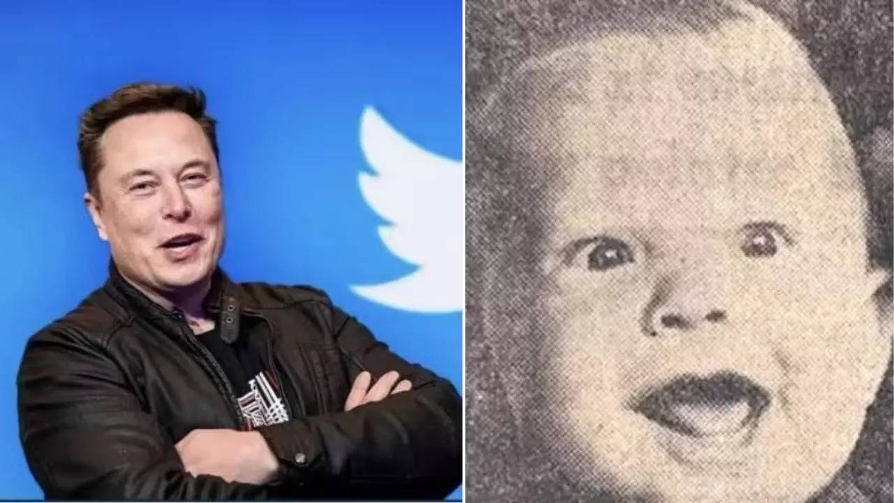 Elon Musk's Adorable Baby Pic Goes Viral (Image Credit: Twitter/@Kristennetten)