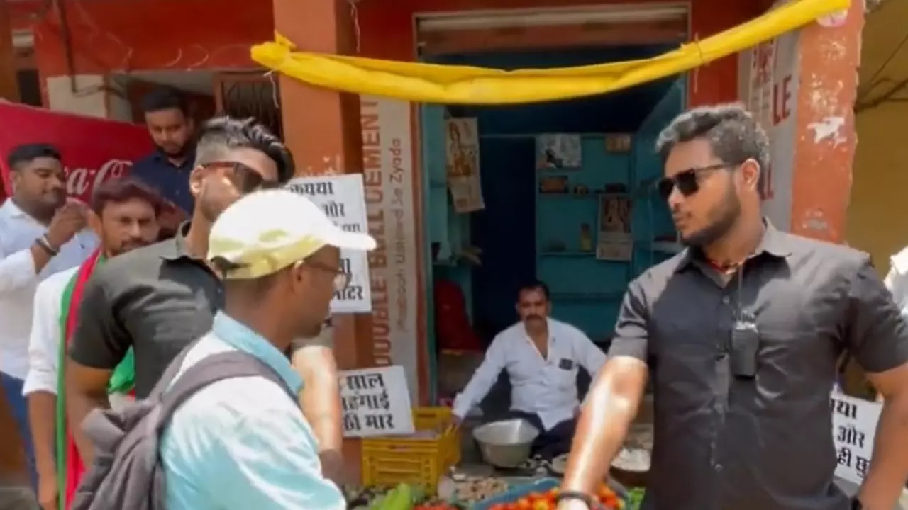 Vegetable vendor hires bouncers