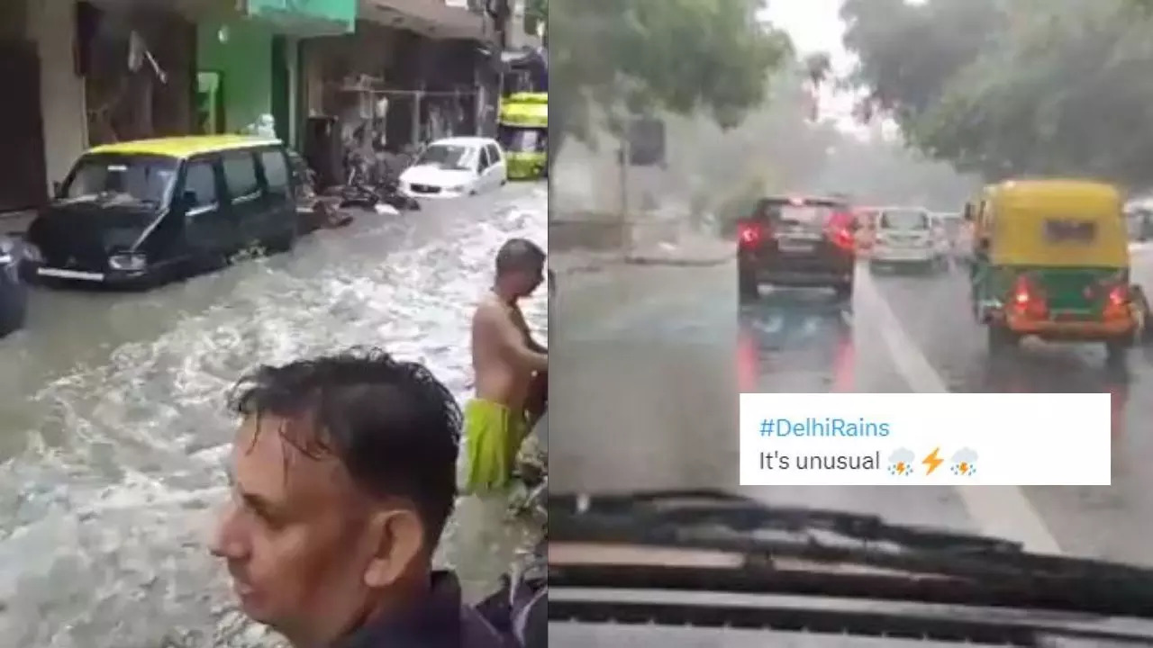 Delhi-NCR-Rain-Viral-Video