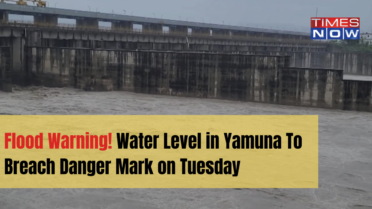 Delhi government on Sunday issued a flood warning, stating that Haryana had released water into the Yamuna