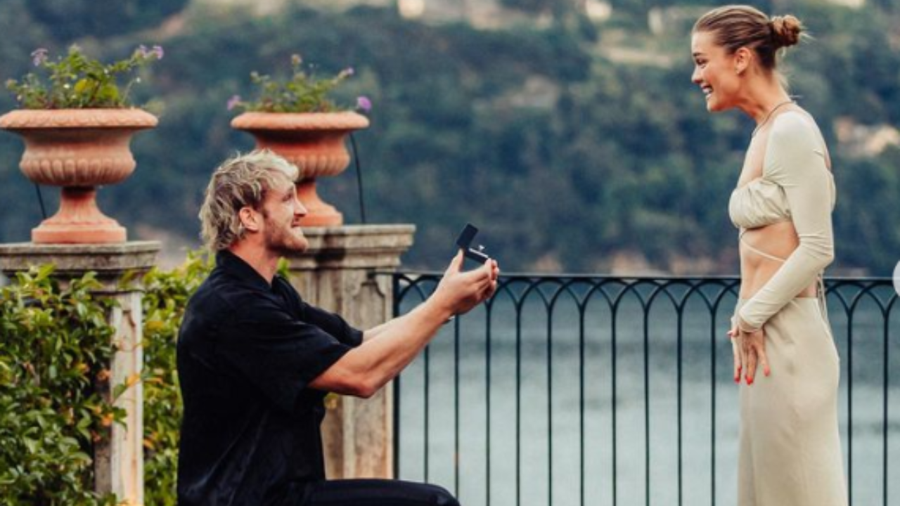 Logan Paul and Nina Agdal