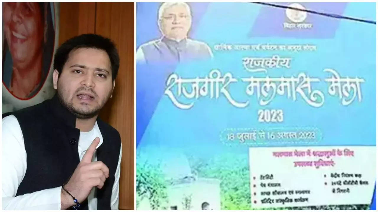 Tejashwi's Missing Pic From Govt Posters Sets Rumour Mill Churning