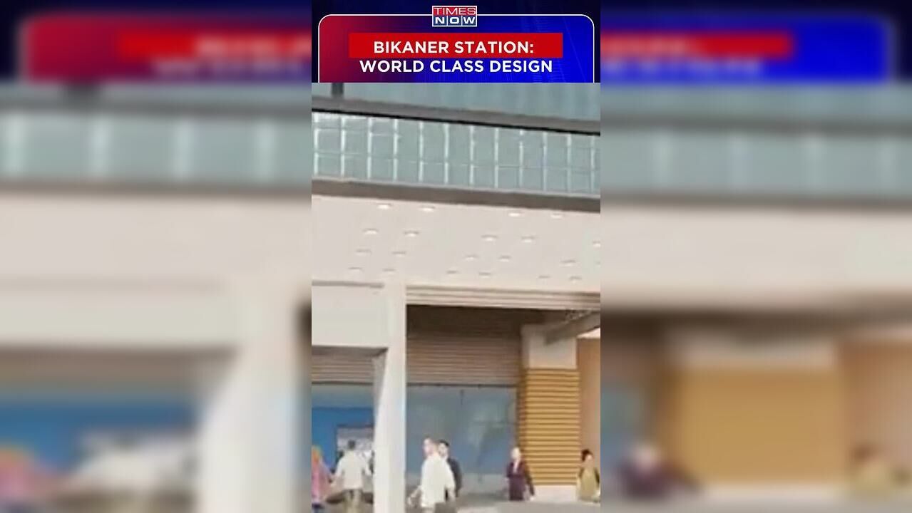 Unveiling of Bikaner Station's World-Class Design Impresses All