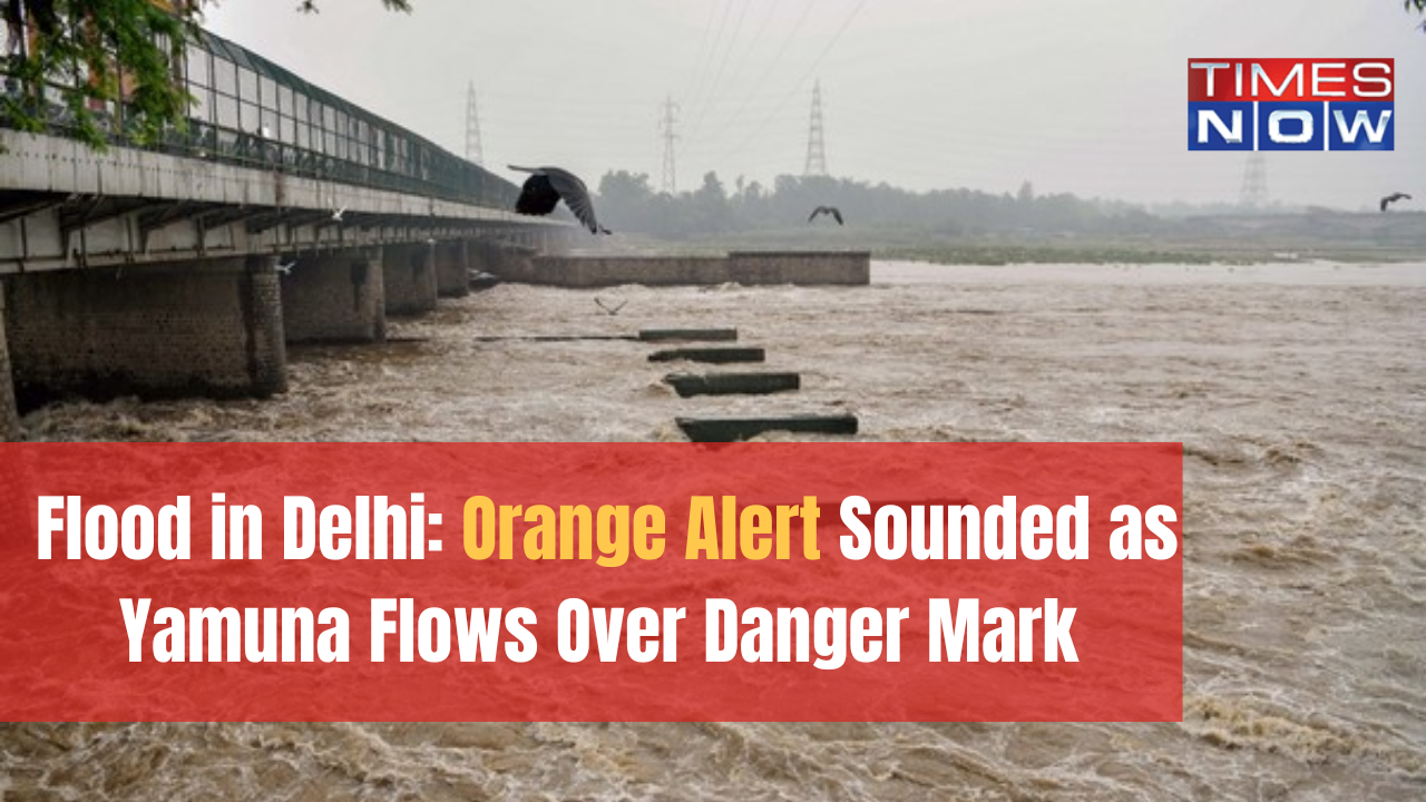 Orange alert issued as Yamuna flows over danger mark at 206.04 mm