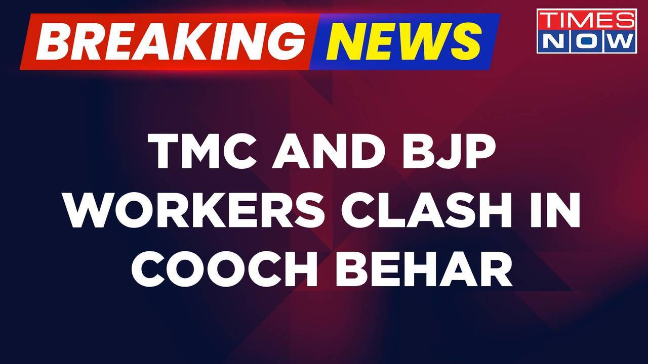 Breaking News Tmc Bjp Workers Clash In Cooch Behar Over Strongroom Opening In Dinhata India 2007