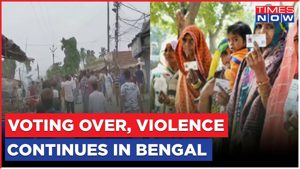 Voting Over Violence Continues In Bengal Counting Underway Tmc