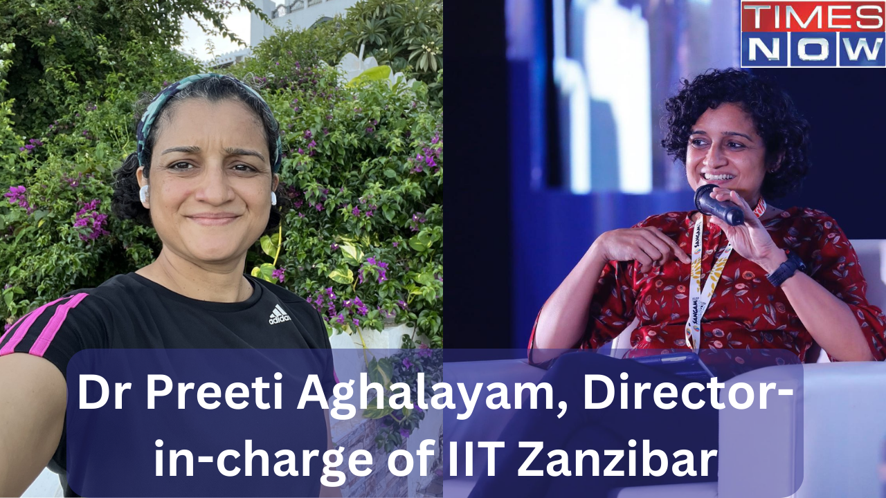 Dr Preeti Aghalayam, Director-in-charge of IIT Zanzibar