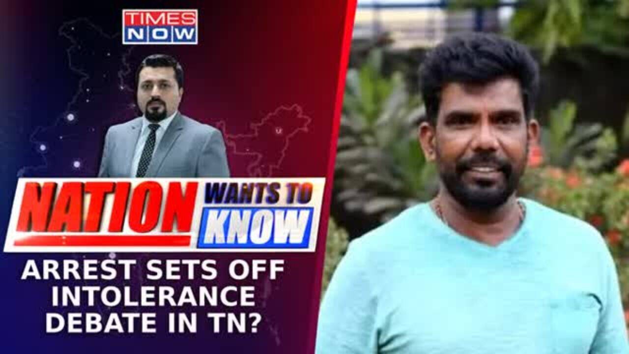 Arrest Over Tweet Justified? | Kanal Kannan Sparks 'Free Speech' Debate ...