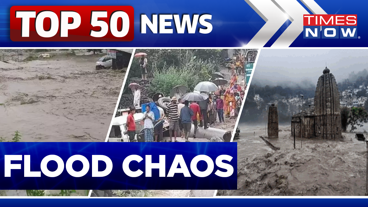 Rain Alert Persists In North India; Flash Floods Cause Havoc In Manali