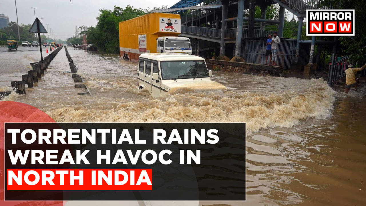 Monsoon Fury: Torrential Rains Wreak Havoc In North India; Several Dead | Yamuna River | Times Now