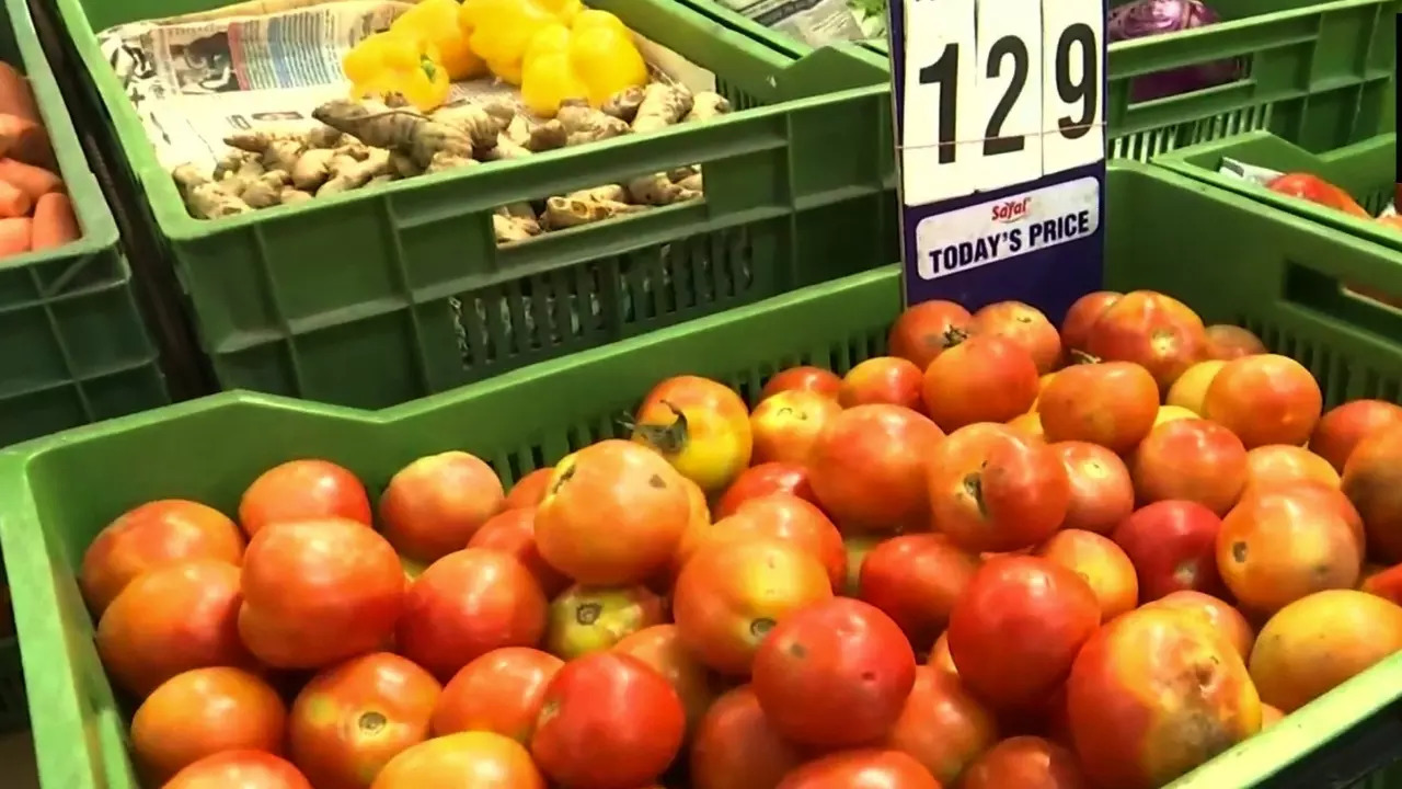 Tomato prices had soared to Rs 129 per kg last week