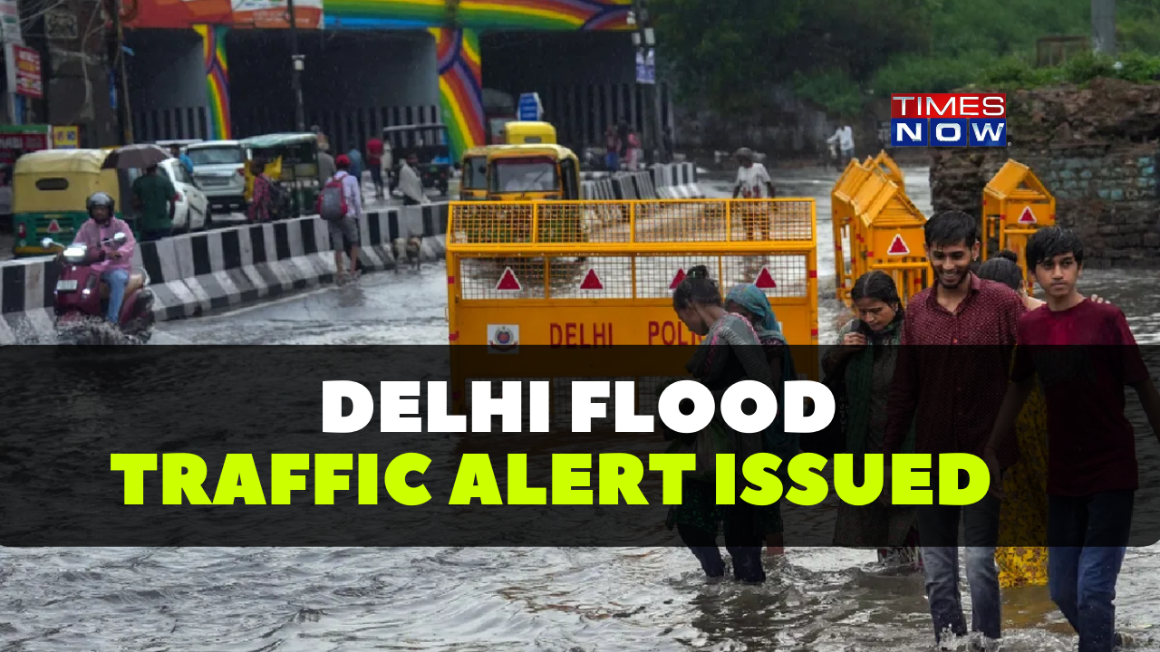 Traffic alert issued in Delhi.