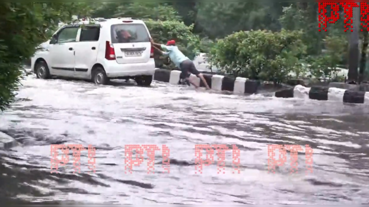 delhi waterlogging