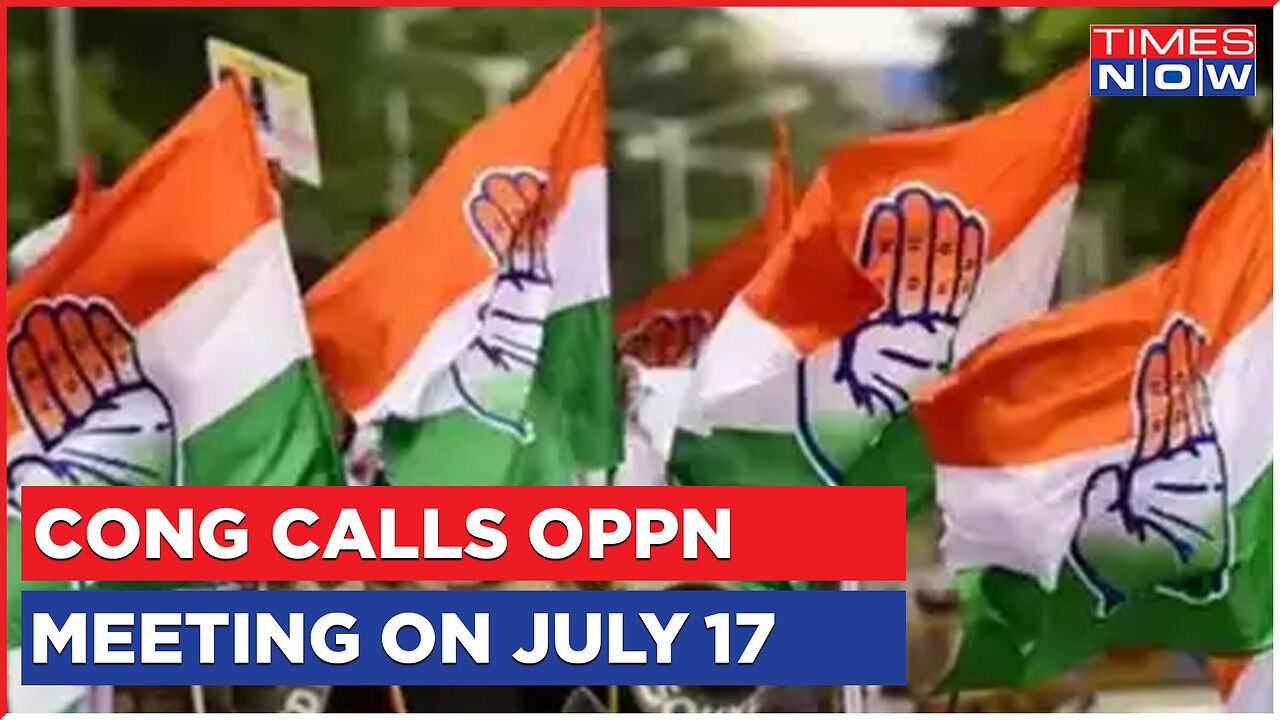 Congress Schedules A Meeting Of 24 Political Parties In Bengaluru On ...