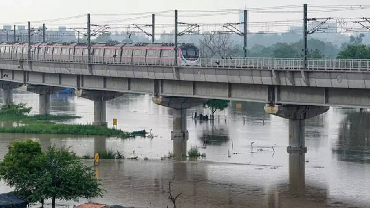 ​Yamuna bank metro entry, exit closed