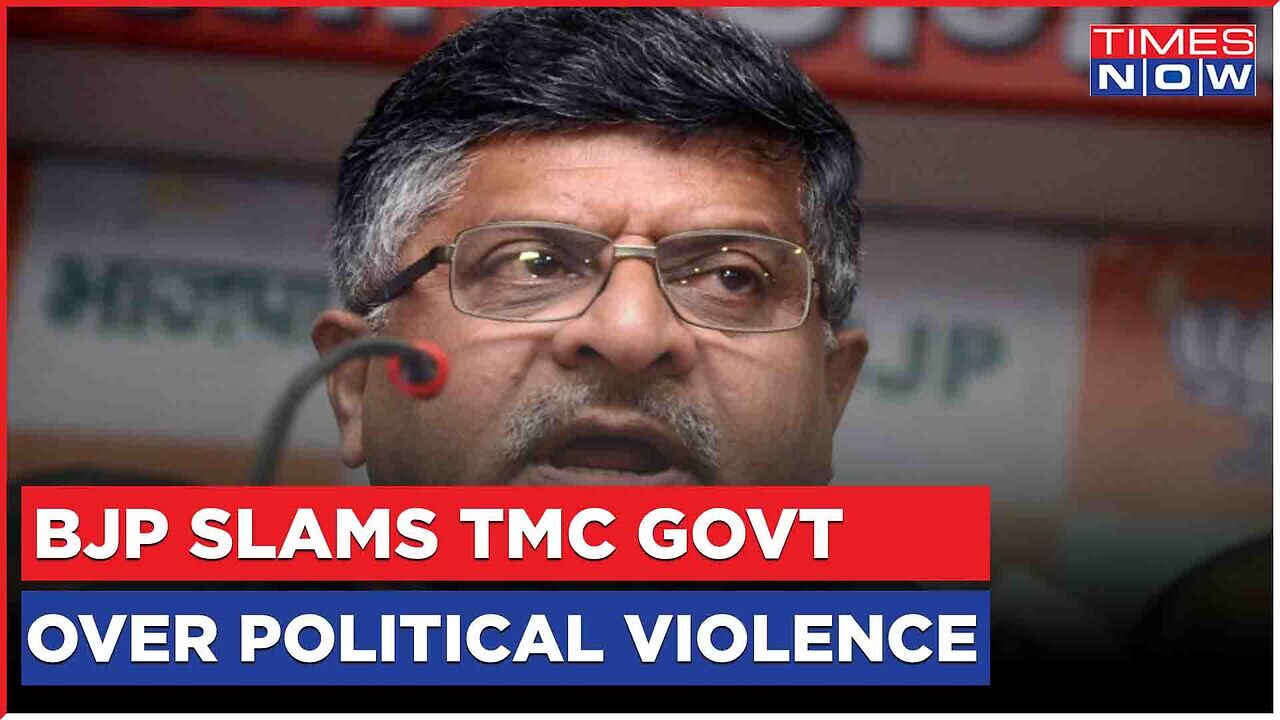 Bengal Panchayat Polls: Ravi Shankar Prasad Slams TMC Govt Over No ...