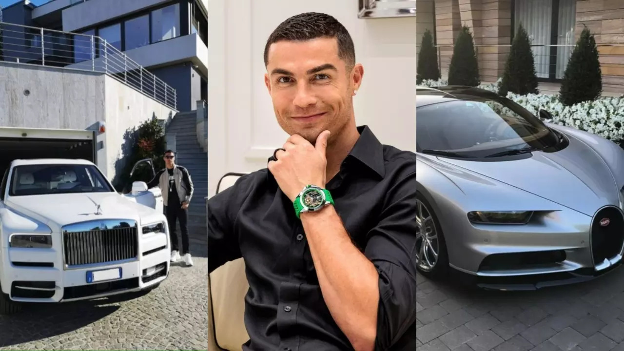 Here's A Look Inside CR7's Luxurious Car Collection