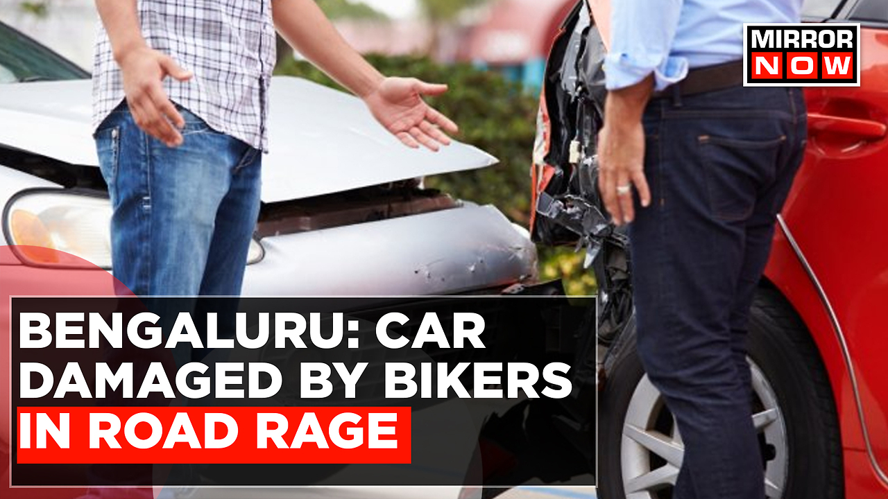 Caught On Cam: Car Damaged In Road Rage Incident In Bengaluru | Gunjur ...