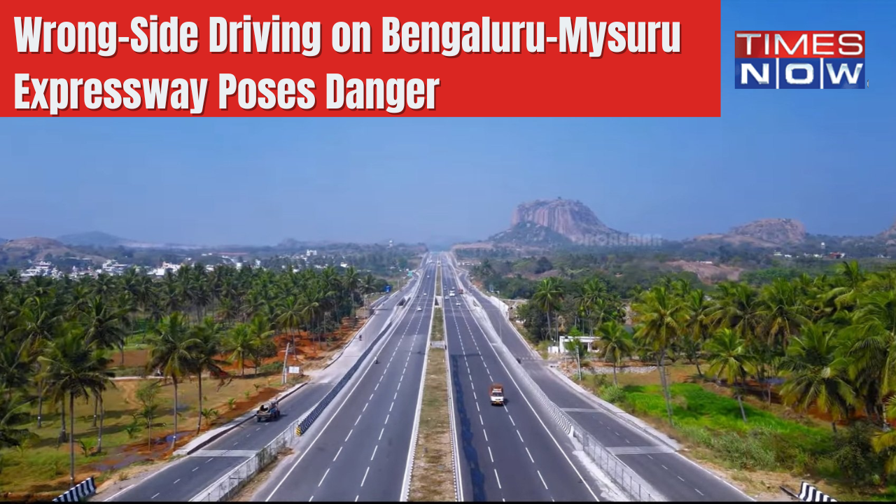Putting Lives at Risk, Motorists Drive in Wrong Lane to Avoid Toll on Bengaluru-Mysuru Expressway - Vimarsana News