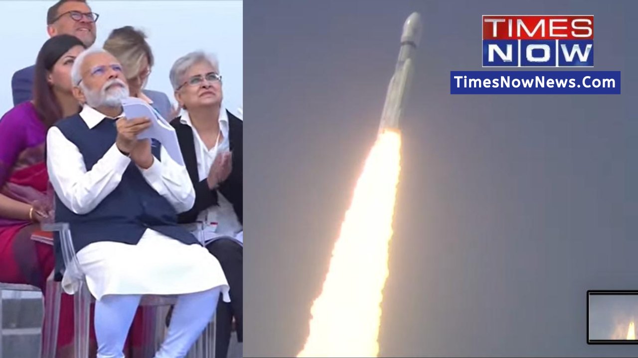 PM Narendra Modi was at the Bastille Day Parade 2023 when Chandrayaan 3 was launched