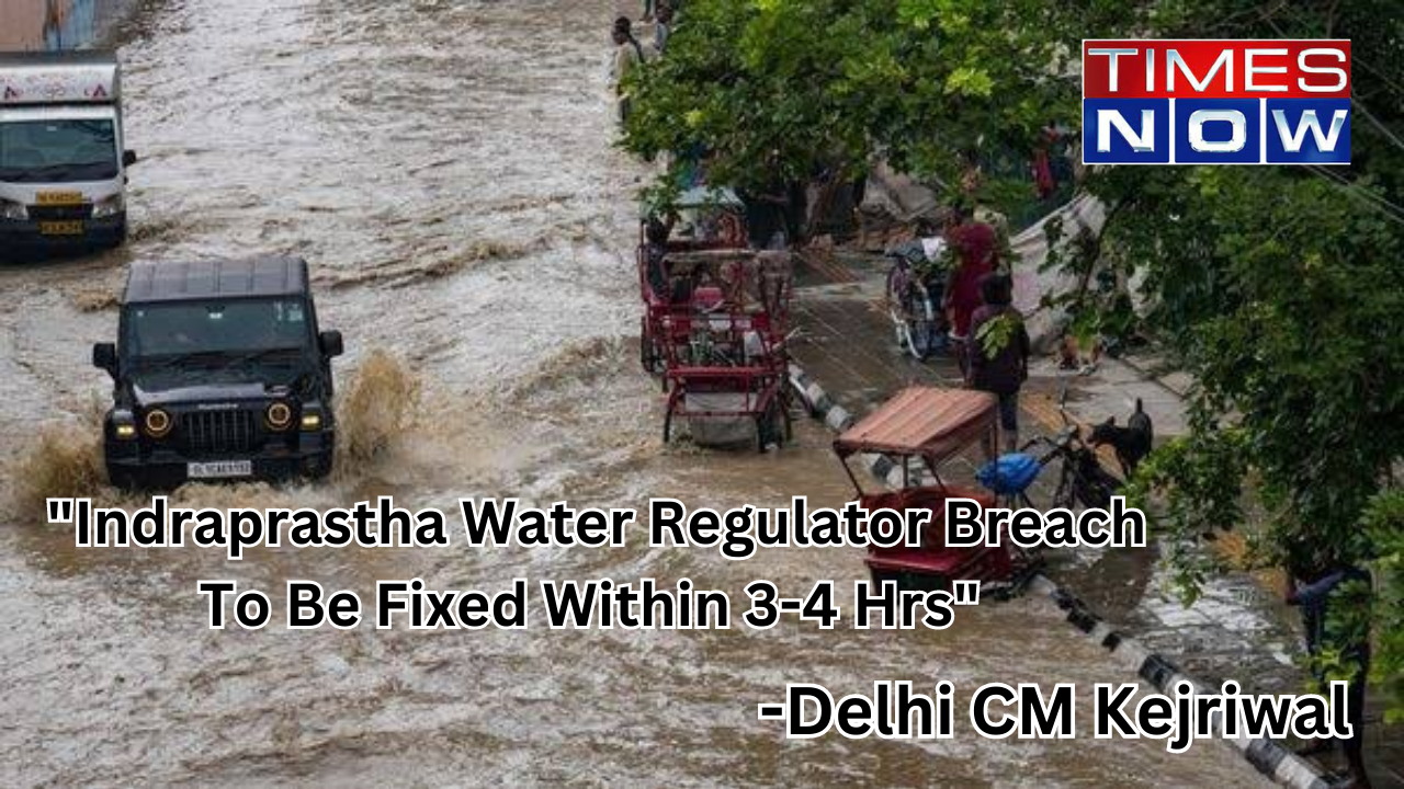 Breach Of Indraprastha Water Regulator That Lead To Flooding At ITO To ...